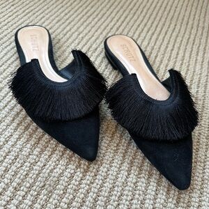 Schutz Shoes | Shutz Brenle fringe mules